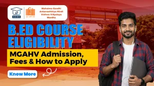 MGAHV B.Ed Eligibility & Admission 2026